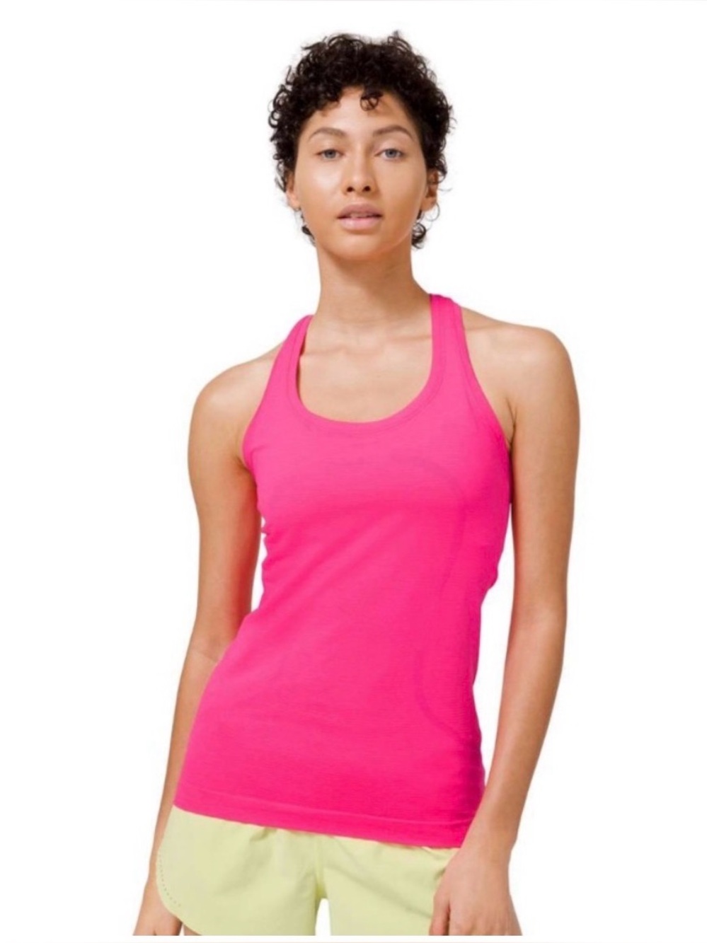 Lululemon Hot Pink Racerback Tank Top